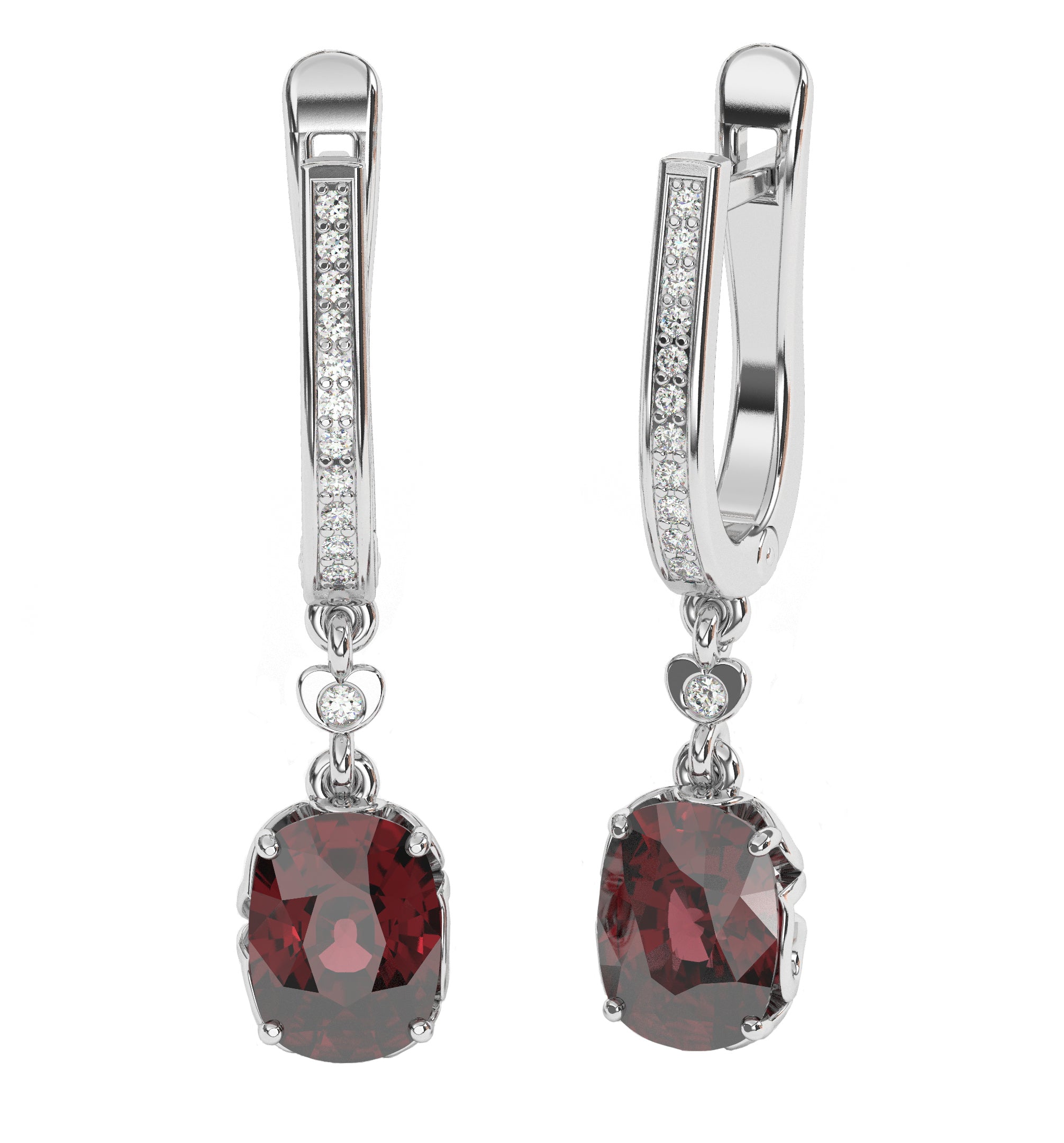 Gemstone Earrings - Divina Jewelry