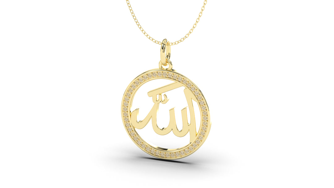Islamic Diamond Pendant | Islam V