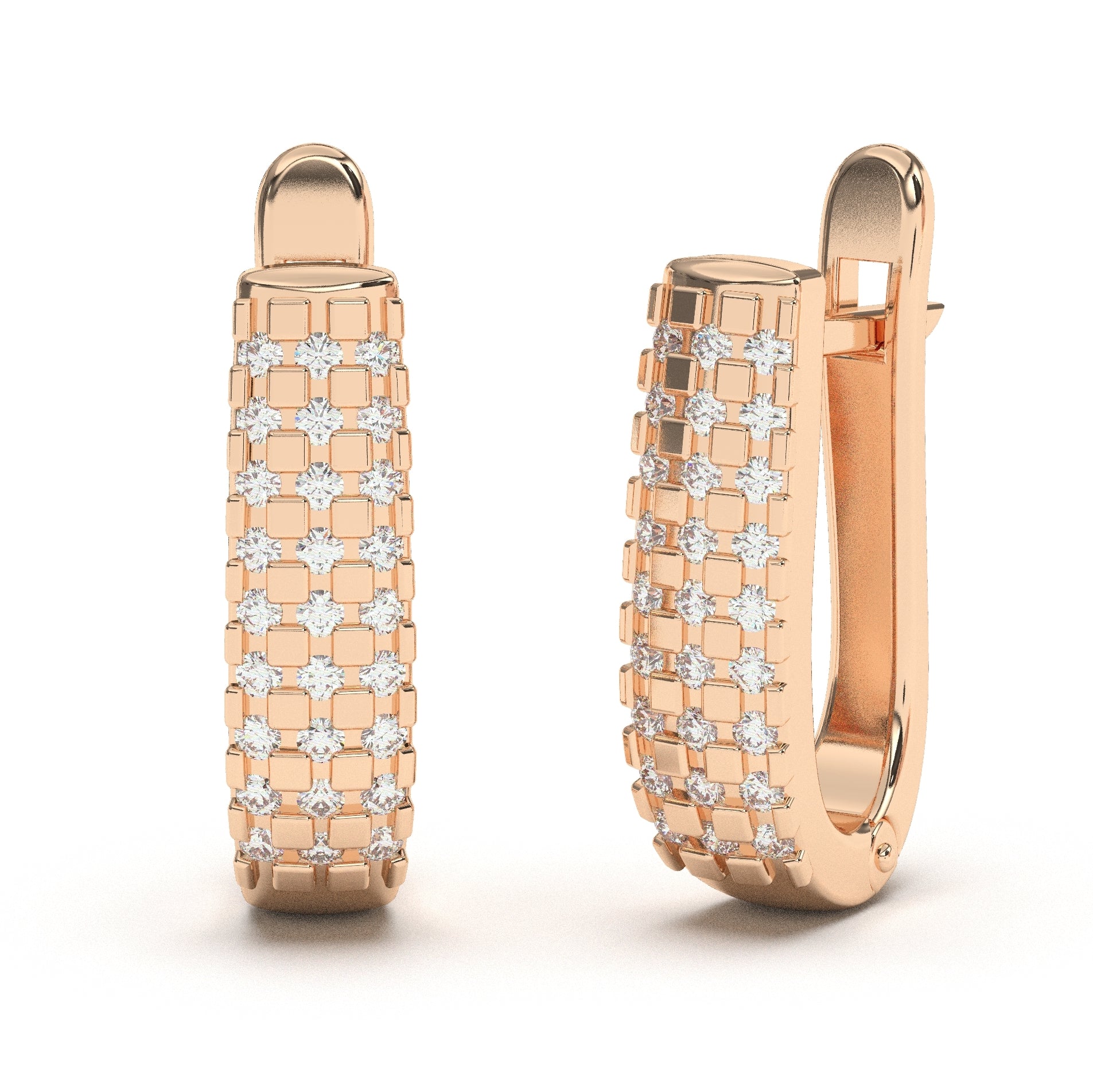 Diamond Earrings - Divina Jewelry