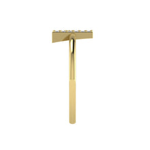 Load image into Gallery viewer, Letter A Ring In Gold Or Silver With Diamonds
