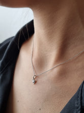 Load image into Gallery viewer, Pendant with a Single Solitaire Round White Diamond | Fête Jubilee VII
