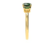Load image into Gallery viewer, Round And Oval Emeralds Ring | Luxe Vert IX
