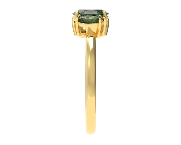 Pear, Oval, And Marquise Emerald Ring | Luxe Vert X