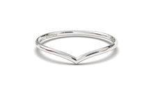 Load image into Gallery viewer, Stackable Ring with Plain V Shaped Design | Mix &amp; Match Trio II
