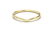 Load image into Gallery viewer, Plain Stackable Ring with V Shaped Design | Mix &amp; Match Trio VI
