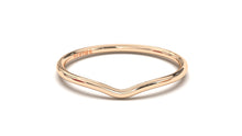 Load image into Gallery viewer, Plain Stackable Ring with V Shaped Design | Mix &amp; Match Trio VI
