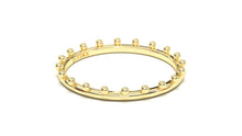 Load image into Gallery viewer, Stackable Ring with Spherical Elements in the Design | Mix &amp; Match Trio VII
