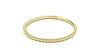 Stackable Ring with Spherical Design Elements | Mix & Match Trio IX