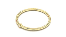 Load image into Gallery viewer, Stackable Ring with a Single Solitaire Round White Diamond | Mix &amp; Match Trio XIII
