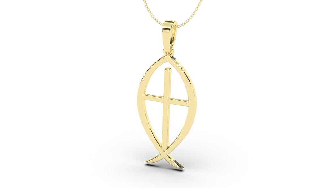 Ichthys and A Cross Pendant | Christianity XI