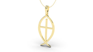 Ichthys and A Cross Pendant | Christianity XI