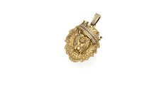 Load image into Gallery viewer, Lion Pendant The King with CZ or Diamonds in Silver or Gold | Ice Zone VI

