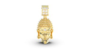 Pendant with Diamonds in an Image of Buddha | Buddhism I