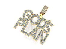 Load image into Gallery viewer, God&#39;s Plan Pendant with CZ or Diamonds in Silver or Gold | Ice Zone III
