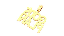 Load image into Gallery viewer, God&#39;s Plan Pendant with CZ or Diamonds in Silver or Gold | Ice Zone III
