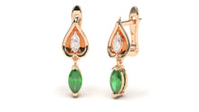 Load image into Gallery viewer, DIVINA Bloom: Flora II Earrings - Divina Jewelry
