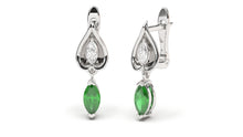 Load image into Gallery viewer, DIVINA Bloom: Flora II Earrings - Divina Jewelry
