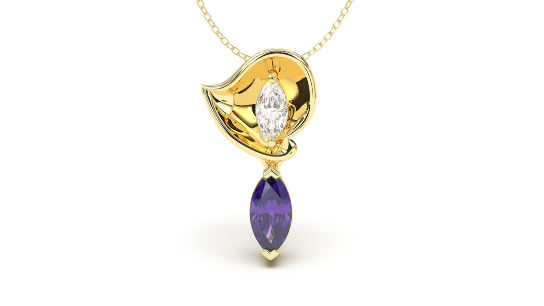 DIVINA Bloom: Flora IV Pendant - Divina Jewelry