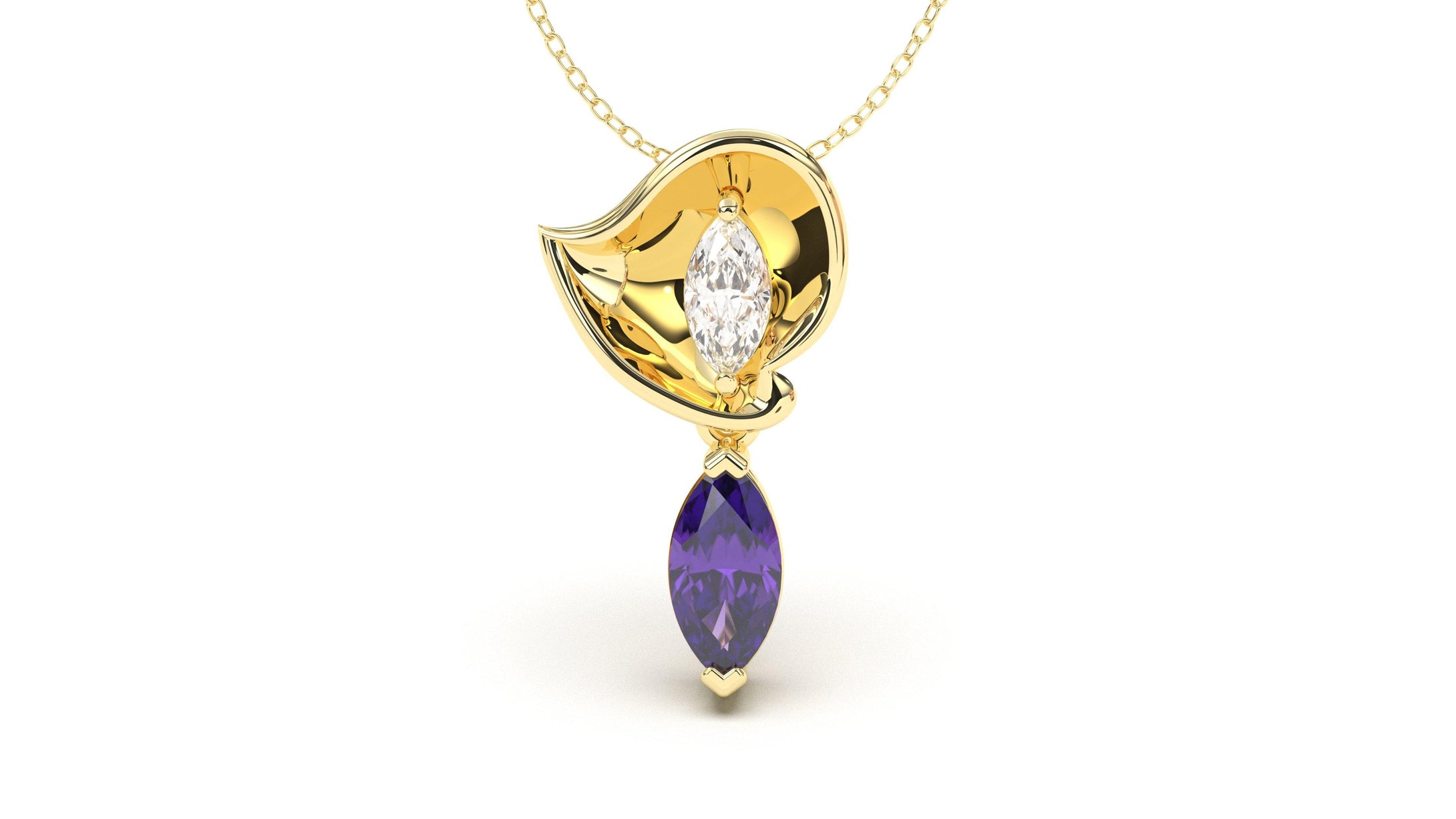 DIVINA Bloom: Flora IV Pendant - Divina Jewelry