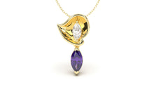 Load image into Gallery viewer, DIVINA Bloom: Flora IV Pendant - Divina Jewelry
