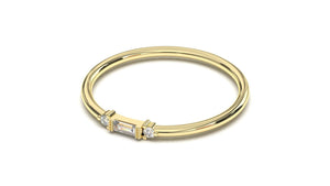 DIVINA Classic: Solstice V Ring - Divina Jewelry