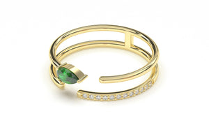 DIVINA Classic: Elements III Ring - Divina Jewelry