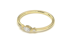 DIVINA Classic: Solstice III Ring - Divina Jewelry