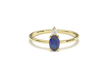 Load image into Gallery viewer, DIVINA Classic: Sonder V Ring - Divina Jewelry
