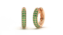Load image into Gallery viewer, DIVINA Classic: Contours X Earrings - Divina Jewelry

