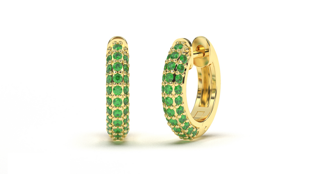 DIVINA Classic: Contours X Earrings - Divina Jewelry