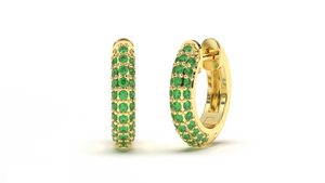 DIVINA Classic: Contours X Earrings - Divina Jewelry