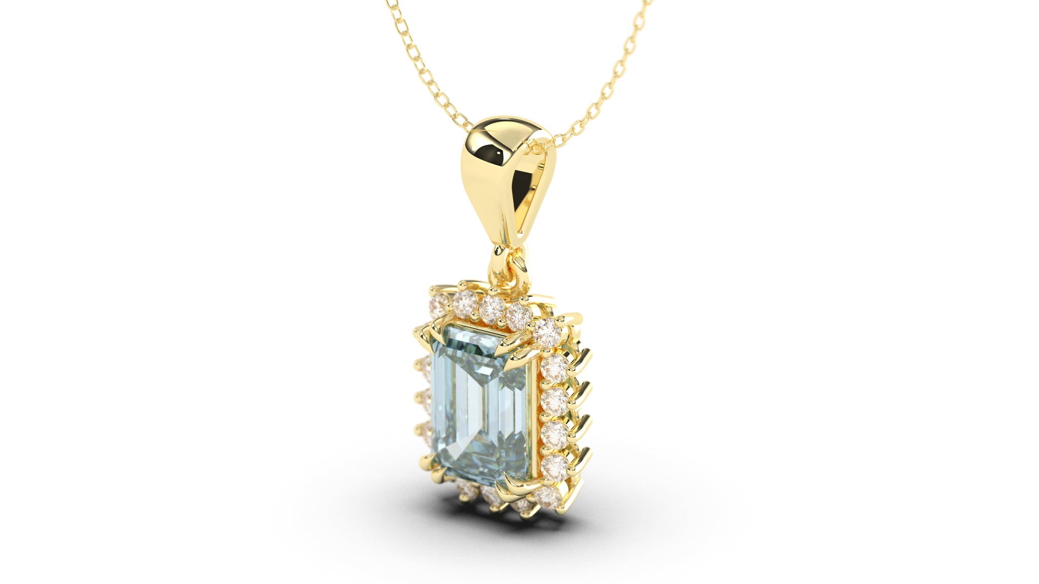 Stylish Aquamarine & Citrine Bead Necklace 18K White & Yellow Gold Clasp EraGem Estate, Antique & Vintage Jewelry