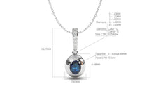 Load image into Gallery viewer, DIVINA Classic: Contours IV Pendant - Divina Jewelry
