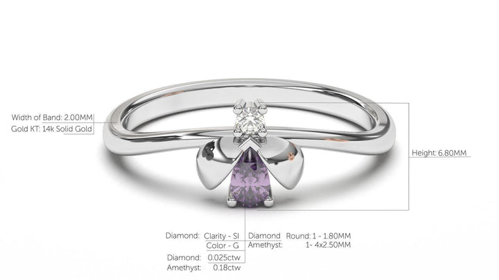 DIVINA Bloom: Beetle Ring - Divina Jewelry