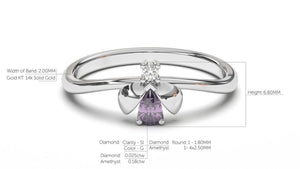 DIVINA Bloom: Beetle Ring - Divina Jewelry