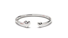 Load image into Gallery viewer, Two Hearts Gold Ring with Smaller and Larger Heart | Mix &amp; Match Solo XIII
