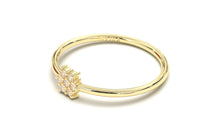 Load image into Gallery viewer, Stackable Diamond Cluster Ring | Mix &amp; Match Solo XVII
