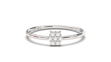 Load image into Gallery viewer, Stackable Diamond Cluster Ring | Mix &amp; Match Solo XVII
