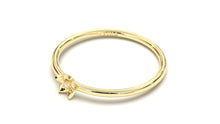 Load image into Gallery viewer, Stackable Ring with Diamond Inside Flower Petals | Mix &amp; Match Solo XVIII
