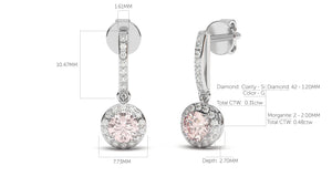 Divina Classic: Eclipse I Earrings - Divina Jewelry