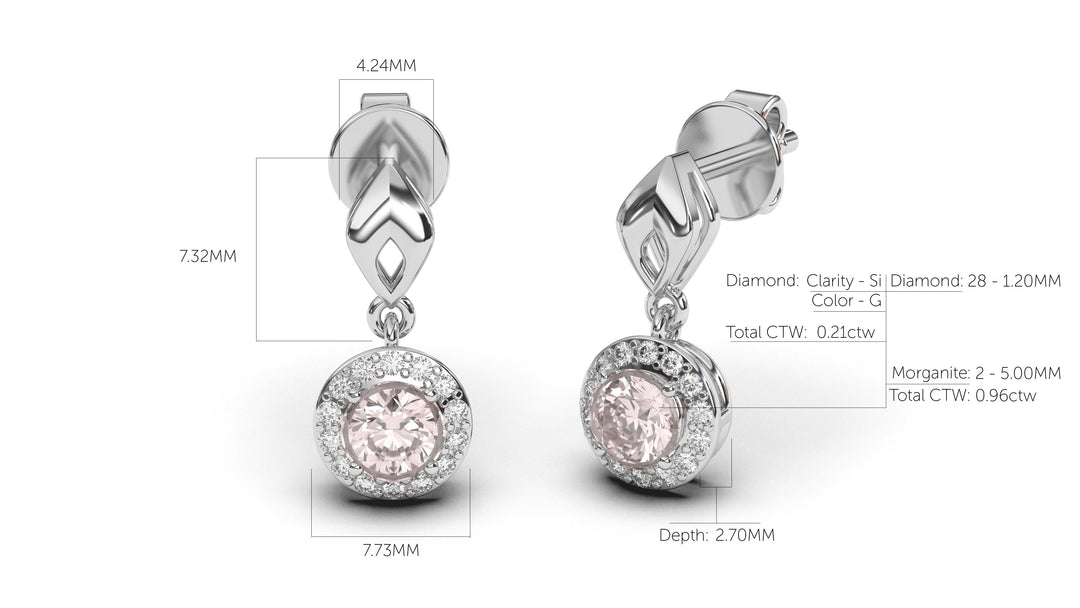 Divina Classic: Eclipse IV Earrings - Divina Jewelry