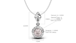 Divina Classic: Eclipse IV Pendant - Divina Jewelry