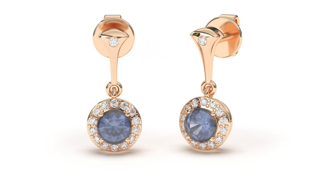 Divina Classic: Eclipse V Earrings - Divina Jewelry