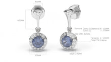 Load image into Gallery viewer, Divina Classic: Eclipse V Earrings - Divina Jewelry
