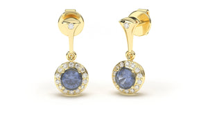 Divina Classic: Eclipse V Earrings - Divina Jewelry