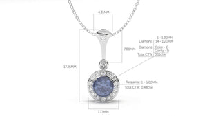 Divina Classic: Eclipse V Pendant - Divina Jewelry