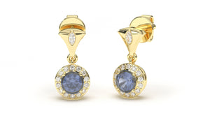 Divina Classic: Eclipse VII Earrings - Divina Jewelry