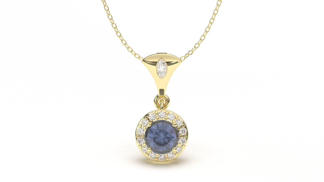 Divina Classic: Eclipse VII Pendant - Divina Jewelry