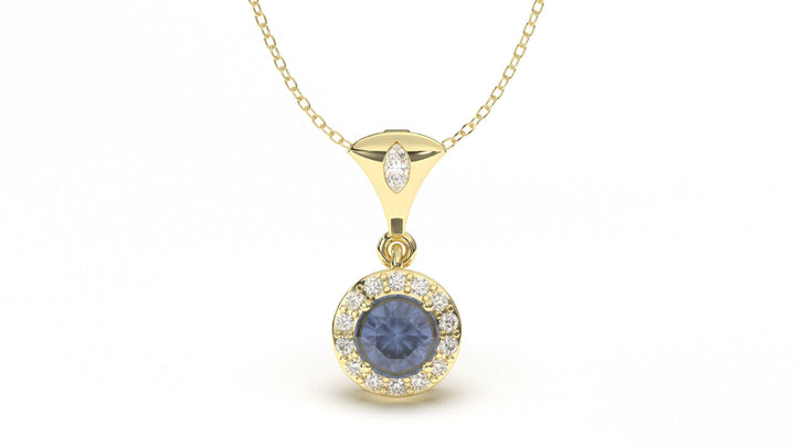 Divina Classic: Eclipse VII Pendant - Divina Jewelry