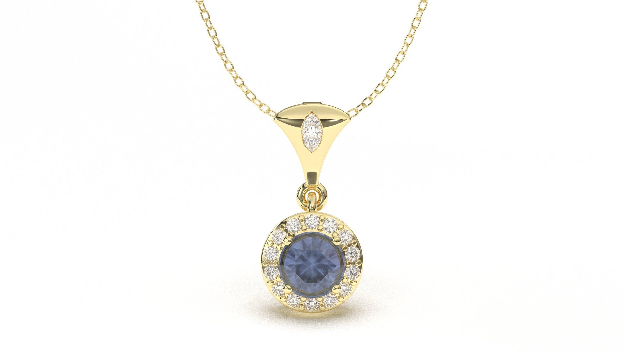 Divina Classic: Eclipse VII Pendant - Divina Jewelry